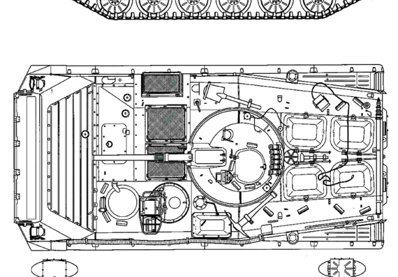 Tank BRM-15 [BPzV] - drawings, dimensions, figures